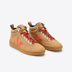 RORAIMA SUEDE DESERT ORANGE FLUO GUM SOLE