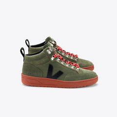 RORAIMA SUEDE OLIVE BLACK RUST SOLE