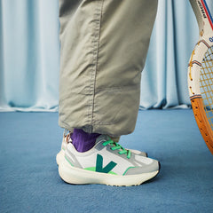 CANARY ELASTIC LACES ALVEOMESH GRAVEL BRITTANY