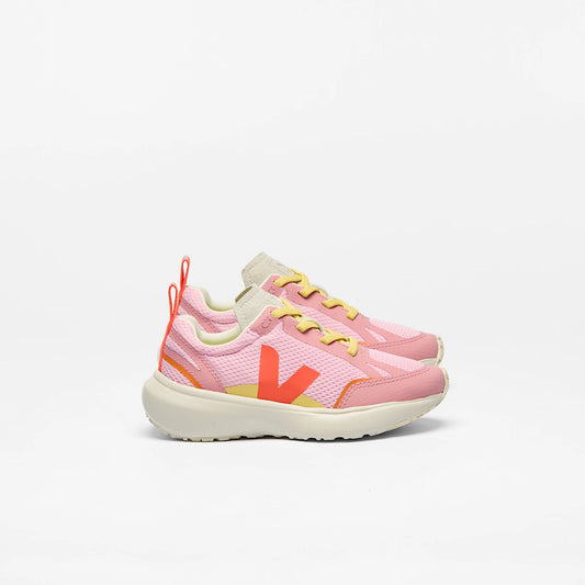 CANARY ELASTIC LACES ALVEOMESH GUIMAUVE ORANGE FLUO MARY