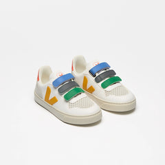 V-10 LEATHER MULTICO WHITE OURO