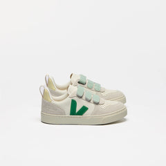V-10 LEATHER VEJA X BONPOINT PURE EMERAUDE