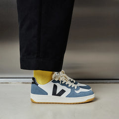 V-10 LEATHER WHITE BLACK CALIFORNIA