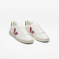 V-12 LEATHER WHITE MARSALA NAUTICO