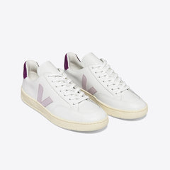 V-12 LEATHER WHITE PARME MAGENTA