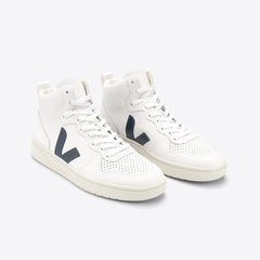 V-15 LEATHER WHITE NAUTICO
