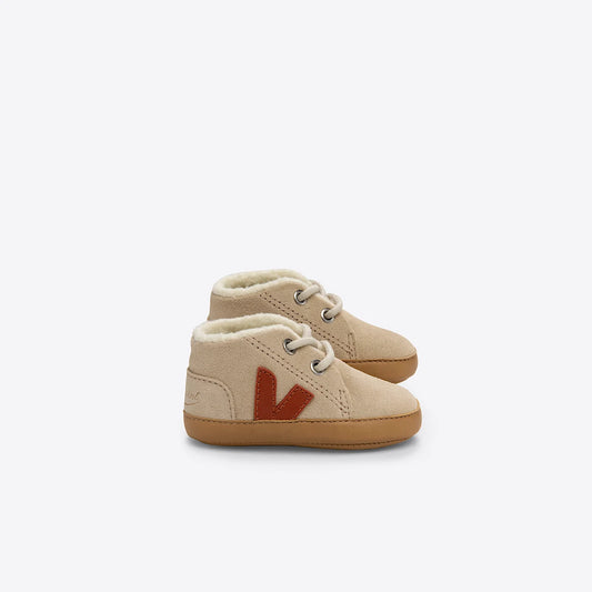 BABY WINTER SUEDE VEJA X BONPOINT ALMOND CANYON