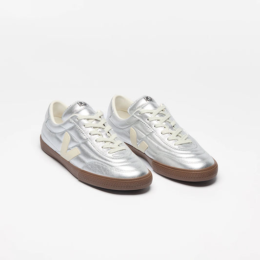 PANENKA LEATHER SILVER WHITE PIERRE BARK