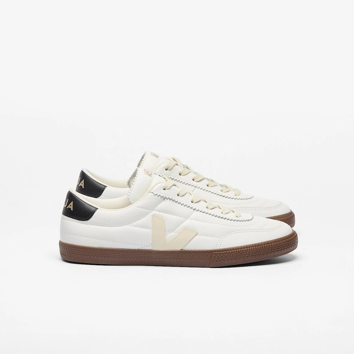 PANENKA LEATHER WHITE BLACK BARK