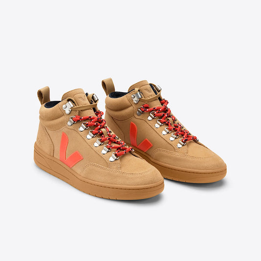 RORAIMA SUEDE DESERT ORANGE FLUO GUM SOLE