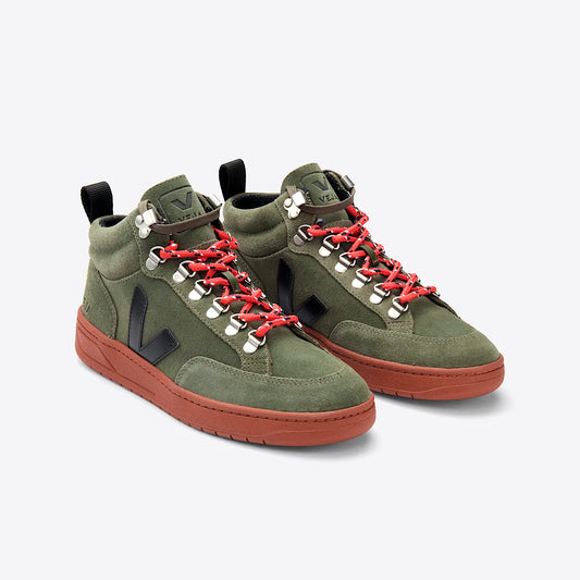 RORAIMA SUEDE OLIVE BLACK RUST SOLE
