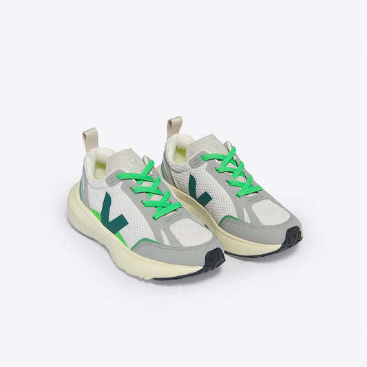 CANARY ELASTIC LACES ALVEOMESH GRAVEL BRITTANY