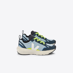 CANARY ELASTIC LACES ALVEOMESH STEEL WHITE