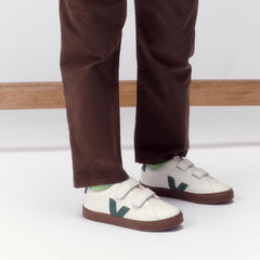 ESPLAR FURED LEATHER WHITE CYPRUS BLACK