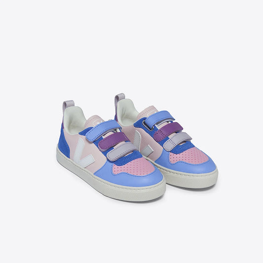 V-10 LEATHER MULTICO PETALE WHITE