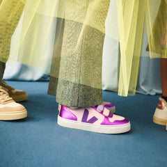 V-10 LEATHER PETALE MULTICO COSMOS