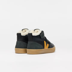 V-10 MID WINTER LEATHER BLACK OURO GRAFITE
