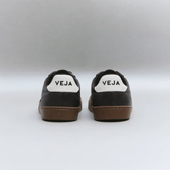 VOLLEY ELASTIC LACES LEATHER BLACK WHITE BARK