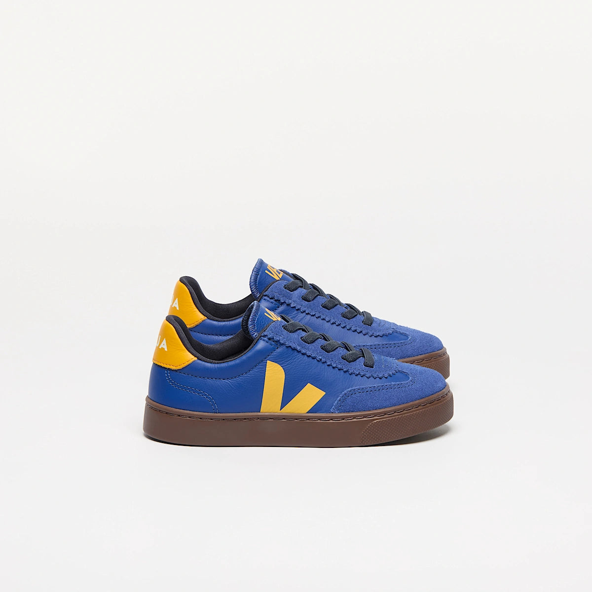 VOLLEY ELASTIC LACES LEATHER ATLANTIC OURO BARK