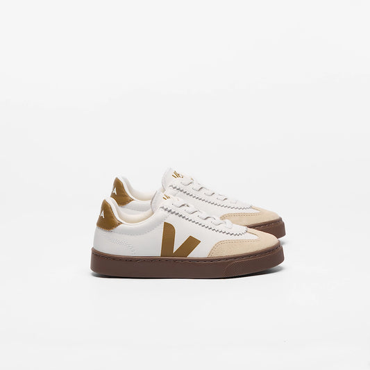 VOLLEY ELASTIC LACES LEATHER WHITE ALMOND BARK