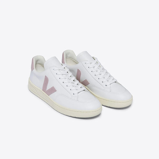 V-12 LEATHER WHITE BABE