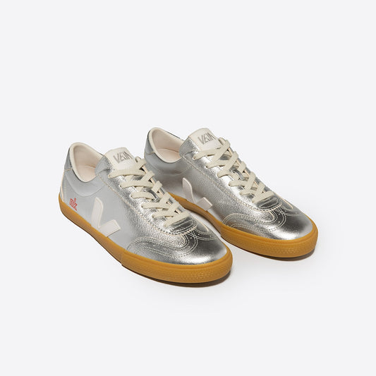 VOLLEY LEATHER VEJA X nk store SILVER WHITE
