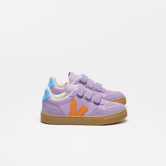 V-90 LEATHER VEJA X THE CAMPAMENTO ORCHID FAUBOURG