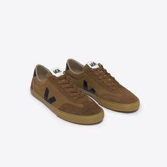 VOLLEY SUEDE CAMEL BLACK