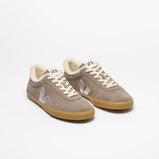 VOLLEY FURED SUEDE MOONROCK SILVER